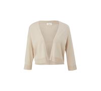 s.Oliver Damen 2145595 Strickjacke, beige 81W0, 46