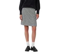 s.Oliver RED LABEL Gerader Mini-Rock mit Reißverschluss in BLACK, Größe 44