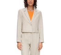 s.Oliver Kurzer Boxy-Blazer aus Leinen