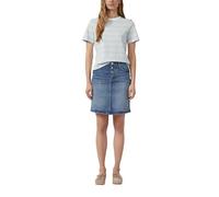 s.Oliver Kurzer Jeansrock mit Knopfdetail