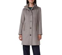 Kurzer Mantel aus Wollmix mit Knopfleiste 38 grau 2166596.96W7.38