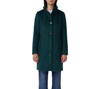 Kurzer Mantel aus Wollmix mit Knopfleiste 36 Blau 2166596.6933.36