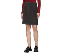 Kurzer Rock aus elastischem Cord 36 grau 2158092.9826.36