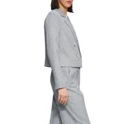 Kurzer Twill-Blazer aus Baumwollmix 34 blau 2160997.5472.34