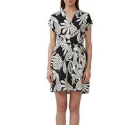 Kurzes Kleid aus Viskosemix im Relaxed Fit 38 schwarz 2165754.99A0.38