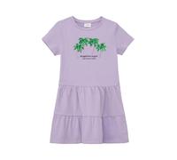 s.Oliver Junior Mädchen 2145981 Kleid mit Pailletten, lila 4704, 98