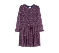 Kurzes Meshkleid mit All-over-Print 122 blau|mehrfarbig 2181925.59A1.122