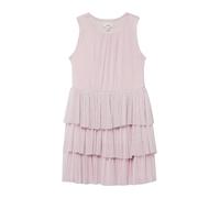 s.Oliver Kurzes Rüschenkleid aus schimmerndem Mesh-Stoff