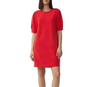 Kurzes Scuba-Kleid mit Puffärmeln 48 rot 2164201.3090.48