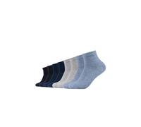 s.Oliver RED LABEL Socken in Melange-Optik im 4er-Pack in Jeansblau, Größe 39-42