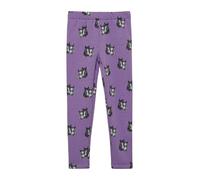 Kuschelige Thermofleece-Leggings mit All-over-Print 104 lila 2170302.46A2.104