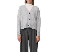 Kuscheliger Wollmix-Cardigan aus Strukturstrick 38 grau 2168160.97W1.38
