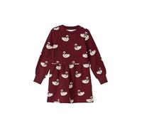 s.Oliver Kuscheliges Sweatkleid mit All-Over-Print