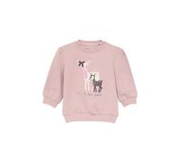 s.Oliver Kuscheliges Sweatshirt mit Glitzer-Art-Print