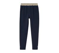 Kuschlige Leggings mit Glitzerbund und Artwork 98 blau 2173289.5952.98