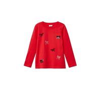 s.Oliver Langarm-Jerseyshirt mit Schleifen-Details