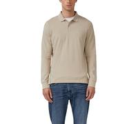 Langarm-Poloshirt aus Baumwoll-Piqué mit Bündchen 3XL Beige 2170160.8161.3XL