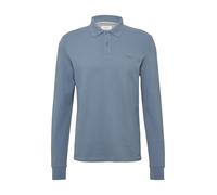 Langarm-Poloshirt aus Baumwoll-Piqué mit Bündchen S blau 2170160.5363.S