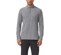 Langarm-Poloshirt in Bicolor-Optik aus Baumwoll-Piqué XL grau 2174619.98W0.XL