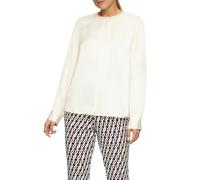 s.Oliver BLACK LABEL Langarmbluse aus Viskose in Weiss, Größe 40