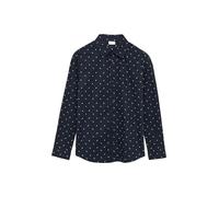 s.Oliver Langarmhemd aus Baumwollstretch mit All-over-Print