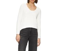 s.Oliver Langarmshirt aus Slub Yarn mit Rollkanten am Ausschnitt