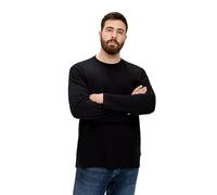 s.Oliver Langarmshirt mit Flammgarnstruktur