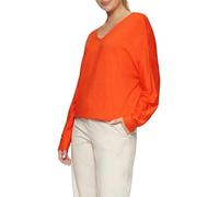 s.Oliver Langarmshirt mit Fledermausärmeln und breitem Bund orange 38