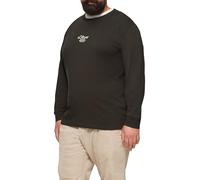 Langarmshirt mit Logo-Stickerei 3XL braun 2162192.89D1.3XL