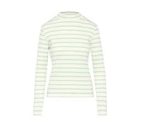 s.Oliver Langarmshirt mit Rippstruktur und Stehkragen