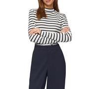 s.Oliver RED LABEL Shaped Fit Langarmshirt mit Baumwoll-Anteil in Marine, Größe 40