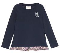 s.Oliver Langarmshirt mit Rüschenprint