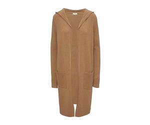s.Oliver Lange Damen Strickjacke (DE/NL/SE/PL, Numerisch, 46, Regular, Regular, Camel)