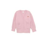 s.Oliver Lange Strickjacke aus Bouclé zartrosa 140