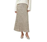 Langer Pailletten-Rock mit Viskosefutter 48 Beige 2171647.84X4.48