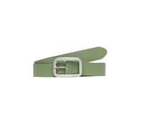 Ledergürtel mit Logo und Rahmenschließe 80 olive 2175390.7900.80