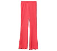 Flared Ripp-Leggings mit Rollsaum 122 rot 2182686.3211.122
