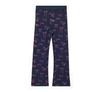 Flared-Leggings mit Glitzerbund und Print 128 blau 2171953.58A2.128