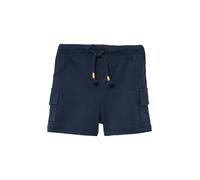 Cargo-Shorts aus Baumwolle mit verstellbarem Elastikbund 86 blau 2166073.5952.86
