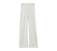 Wide-Leg-Hose aus Ajourstrick mit Elastikbund 158/164 creme 2165945.0210.158_164