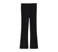 Leggings S.OLIVER JUNIOR, Mädchen, Gr. 158/164, N-Gr, schwarz, Web, Obermaterial: 72% Baumwolle, 23% Polyester, 5% Elasthan, unifarben, regular fit knöchellang, Hosen Leggings, mit elastischem Bund (5