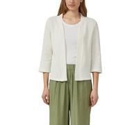 Leichte Jacke aus Strukturjersey 36 creme 2176271.0210.36