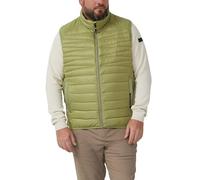 s.Oliver Steppweste – Leichte Steppweste mit Stehkragen und Kontrast-Details – Olive Gr. 3XL