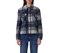 Leichte Wollmix-Jacke mit aufgesetzten Taschen 38 blau 2170201.59N2.38