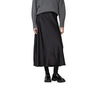 Leichter Midirock mit Elastikbund 48 schwarz 2173095.9999.48