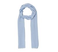 Leichter Schal aus Webware mit Fransen ONESIZE blau 2166627.5083.ONESIZE