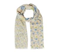 Leichter Schal mit Smiley-Print ONESIZE blau|mehrfarbig 2178434.51E5.ONESIZE