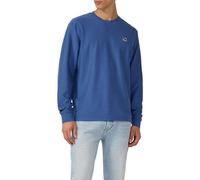 Leichtes Sweatshirt mit Rippstruktur und Logo 3XL blau 2169281.5527.3XL