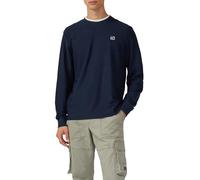Leichtes Sweatshirt mit Rippstruktur und Logo XXL blau 2169281.5978.XXL
