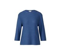 Leichtes Sweatshirt mit Struktur 46 blau 2169343.5527.46